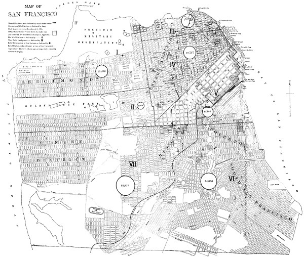 map of San Francisco