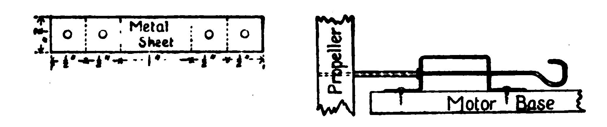 A Metal Motor Anchorage