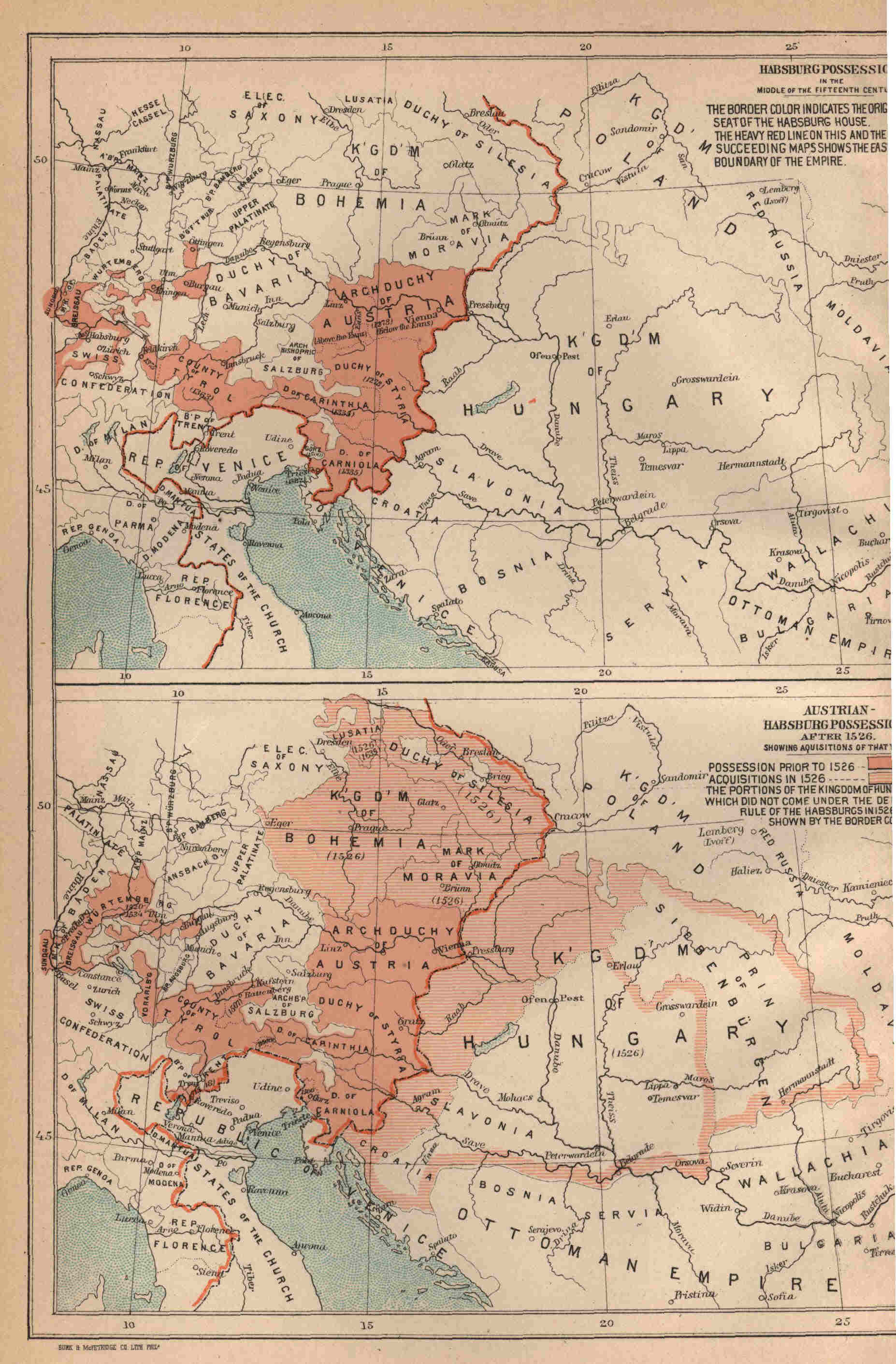 HABSBURG POSSESSIONS