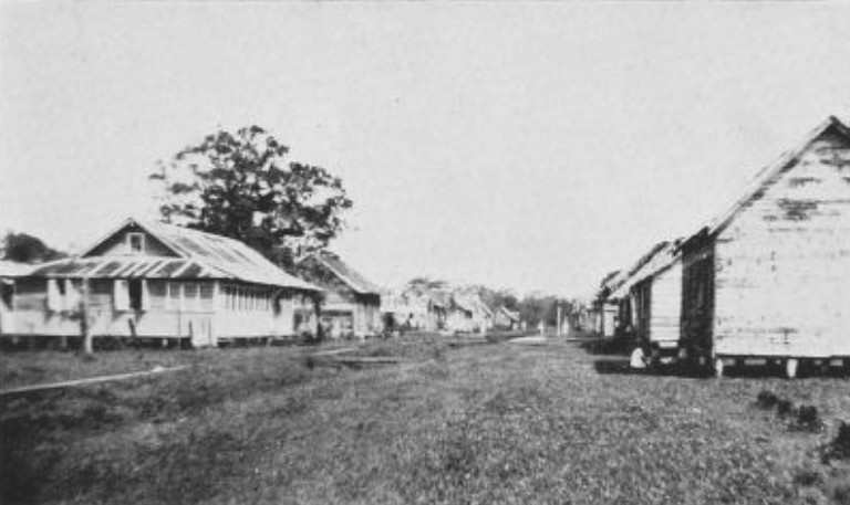 GREYTOWN WAS A TYPICAL EAST COAST PORT—LOW, SWAMPY AND
UNATTRACTIVE—WITH BLACK COMPLEXIONS PREVAILING