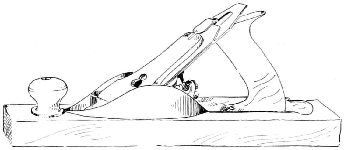 Wood-bottomed standard plane