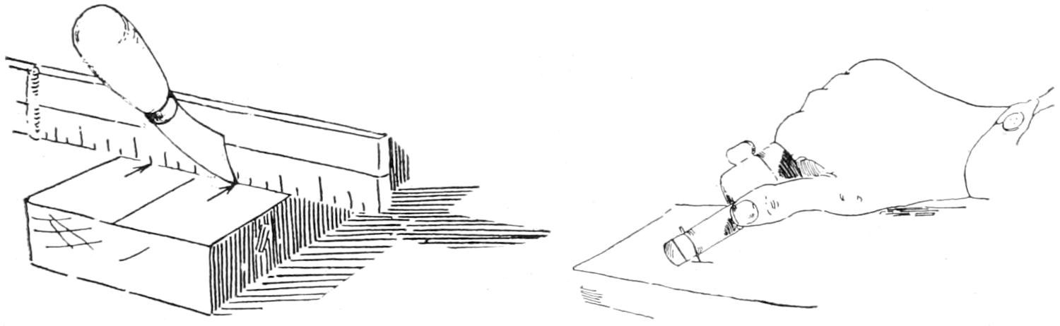 Marking and measuring tenons and mortises