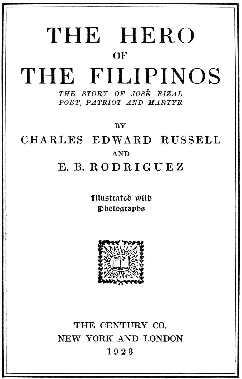 Original Title Page.