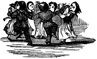 Children dancing.
