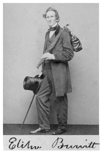 Photograph of Elihu Burritt