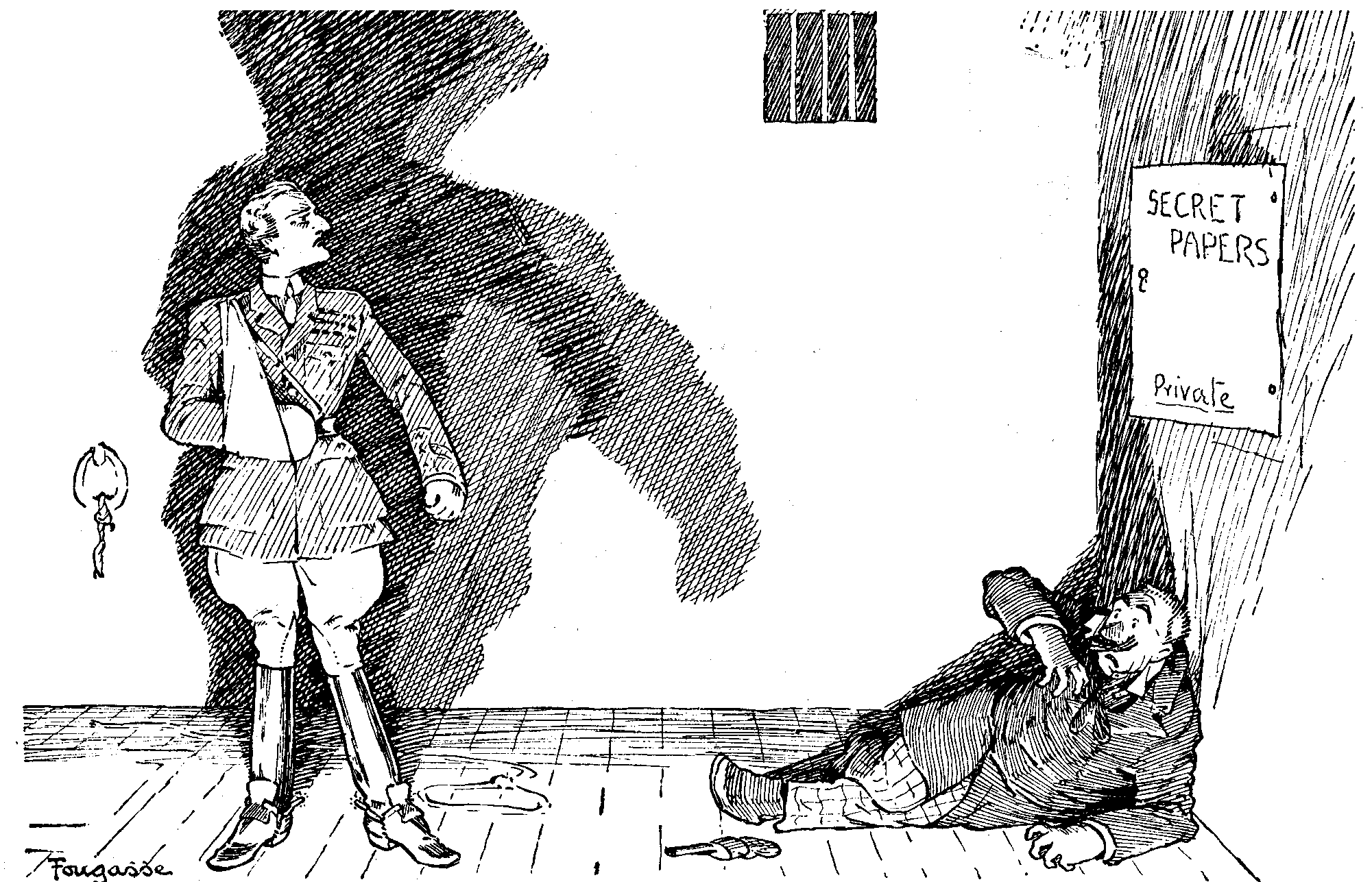 MR. WILL JONES, M.C., D.C.M., AND MR. RONALD MONTMORENCY