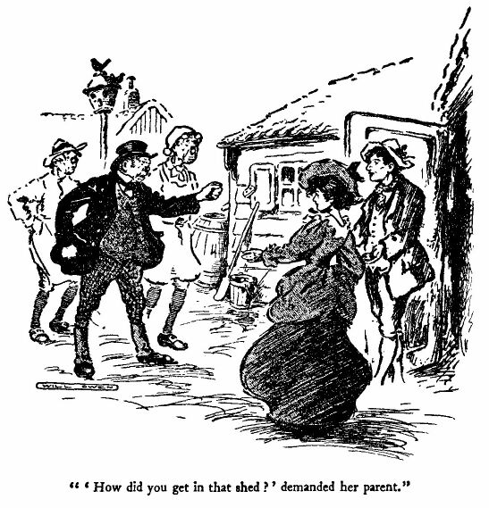 ''how Did You Get in That Shed?' Demanded Her Parent.'

