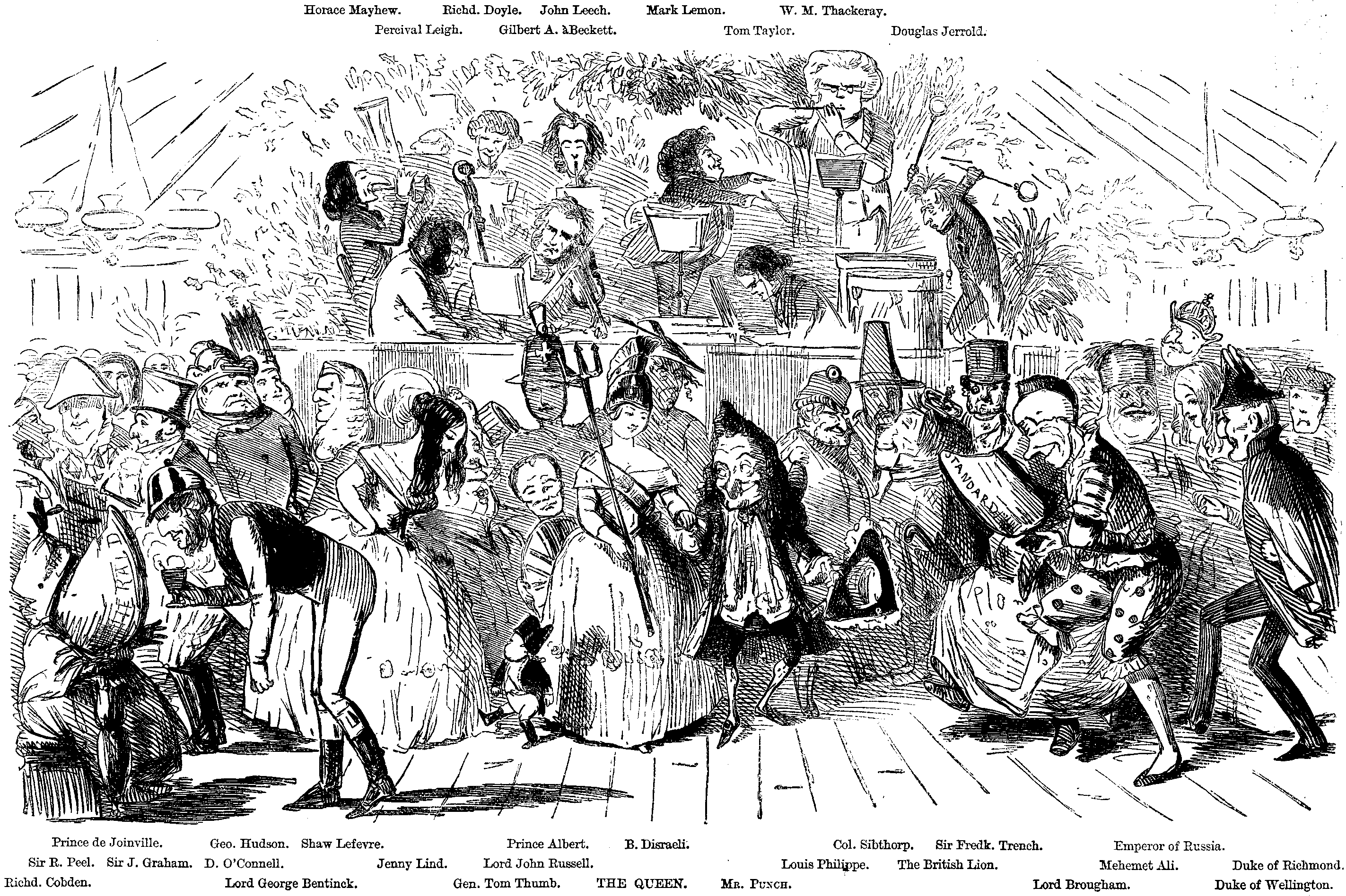 MR. PUNCH'S FANCY BALL. 1847.