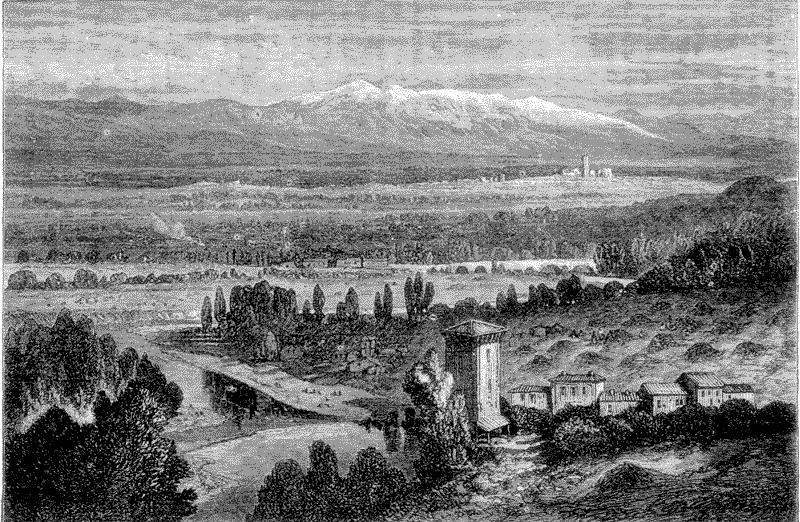 THE TIBER NEAR PERUGIA.