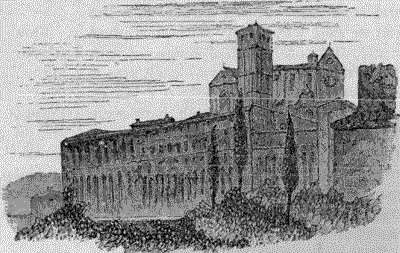 CHURCH AND CONVENT OF SAINT FRANCIS, AT ASSISI.