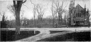 THEOLOGICAL SEMINARY BUILDINGS, ANDOVER, MASSACHUSETTS.