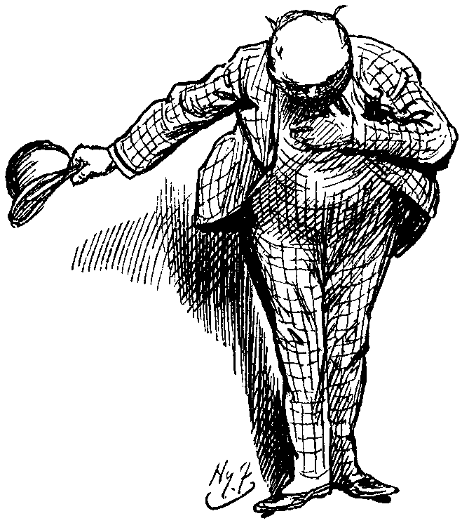 When abroad, an Englishman should never omit the smallest chance of taking off his hat and bowing profoundly.
