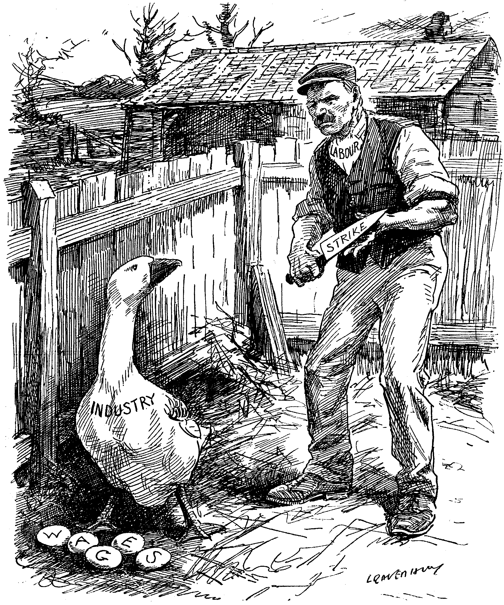 THE GOOSE THAT LAYS THE GOLDEN EGGS.
