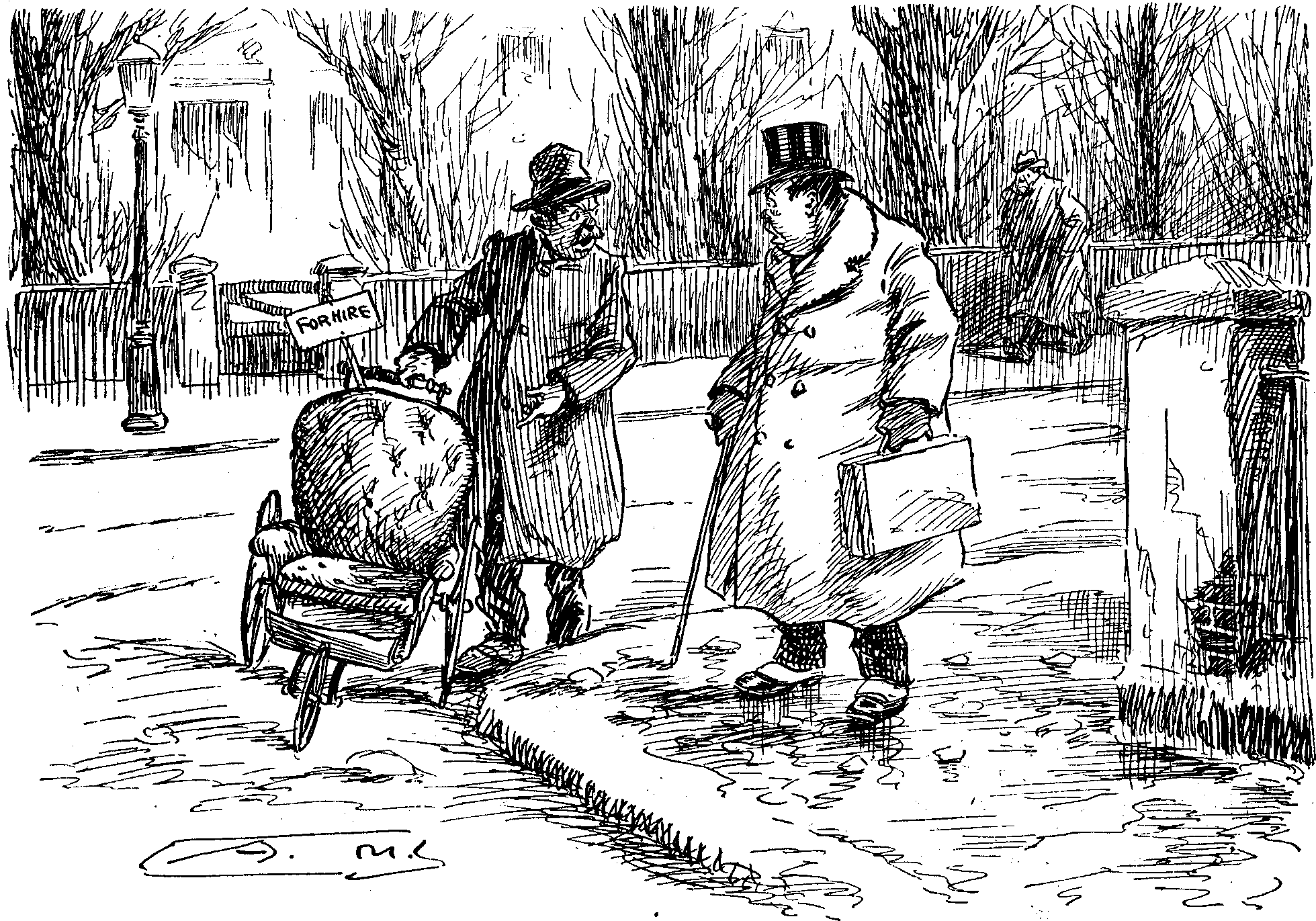 ECHO OF THE TUBE STRIKE.