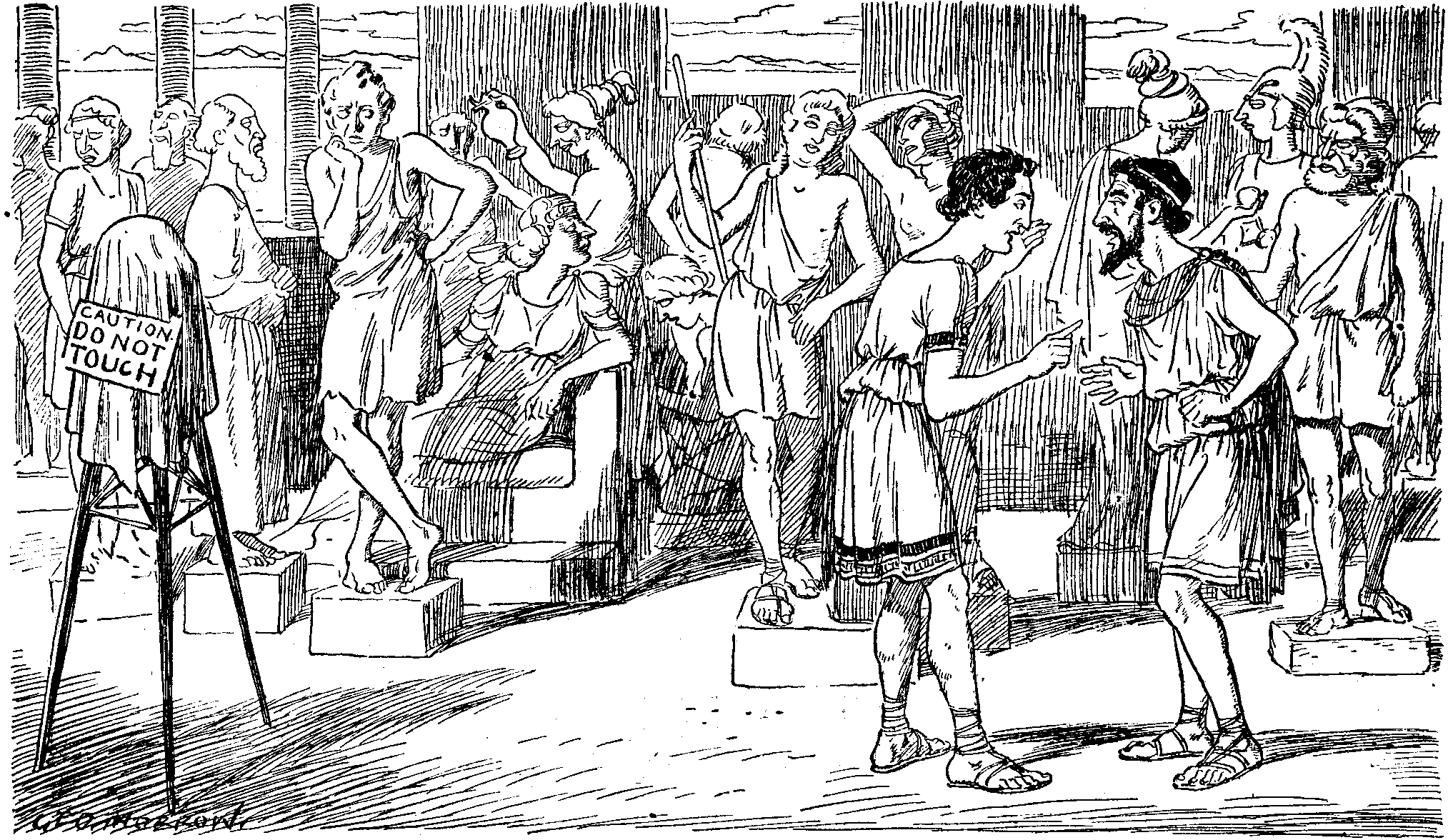 The Visitor and Perseus.