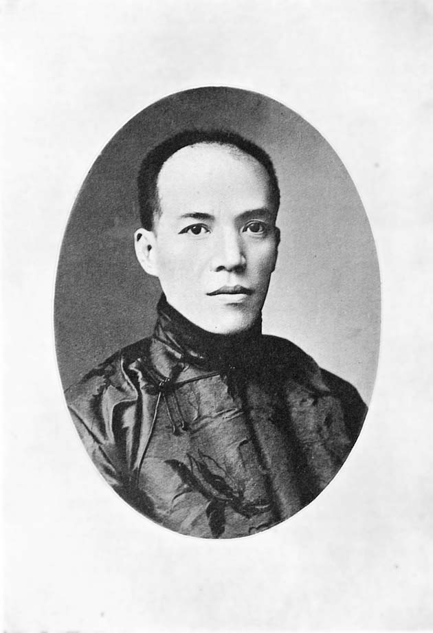 The Scholar Liang Chi-chao, sometime Minister of Justice,
and the foremost "Brain" in China.