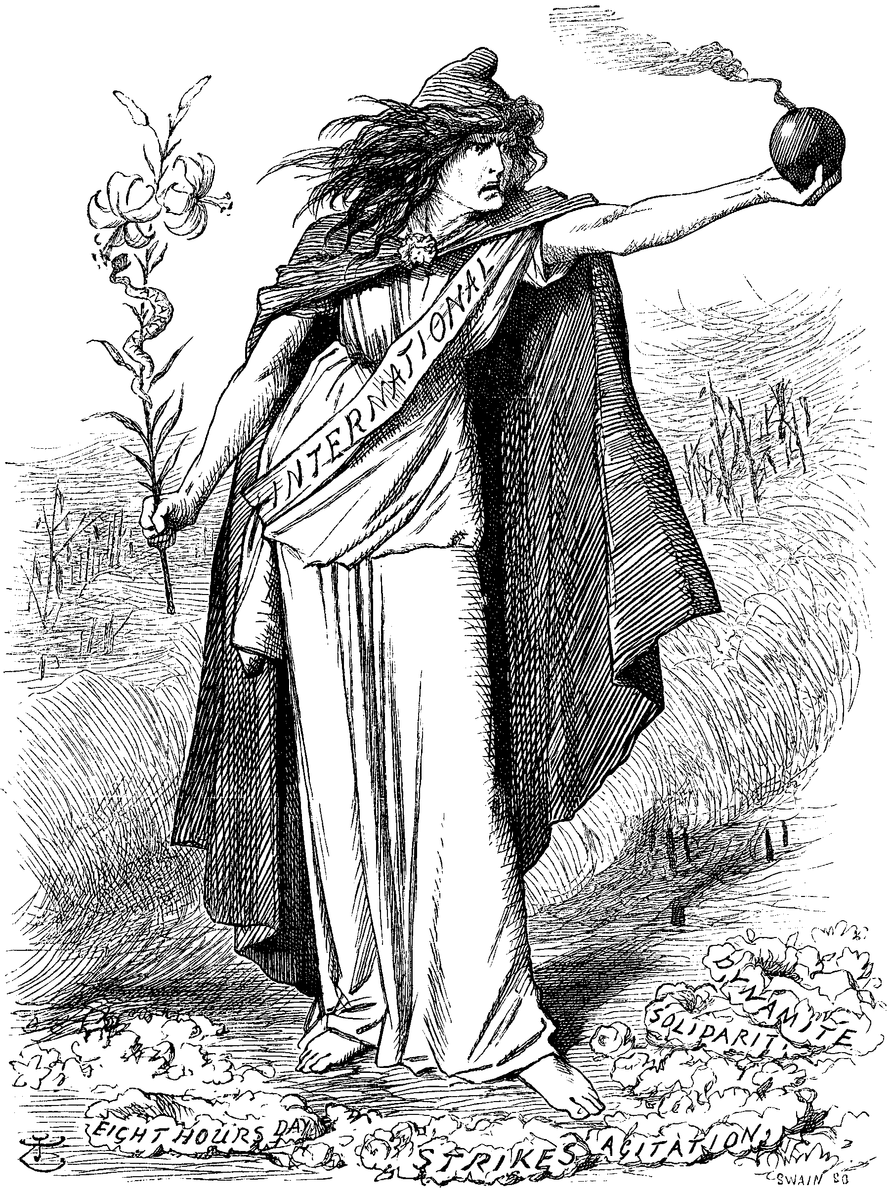 THE NEW 'QUEEN OF THE MAY.'