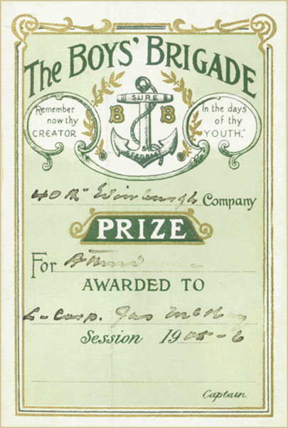 Book Plate on scanned book