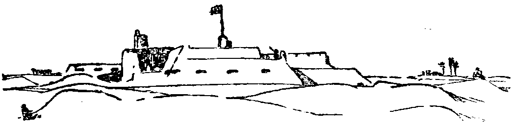 <i>A sketch showing how I and another spy managed