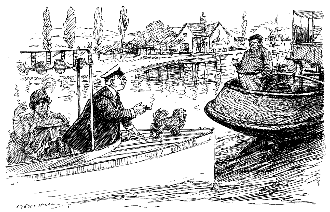 Dond you know der rule of der river?