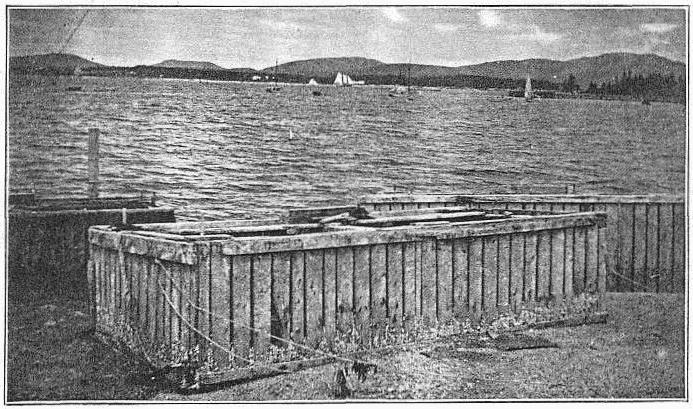 Fishermen's lobster cars