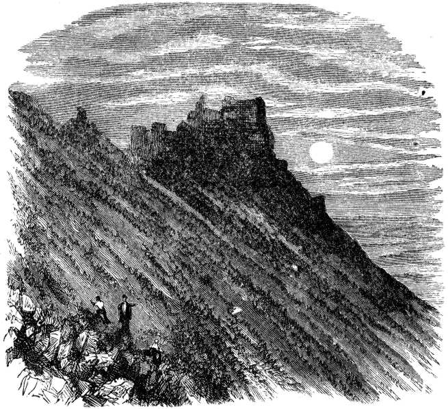 CASTELLATER RIDGE OF MOUNT JEFFERSON.