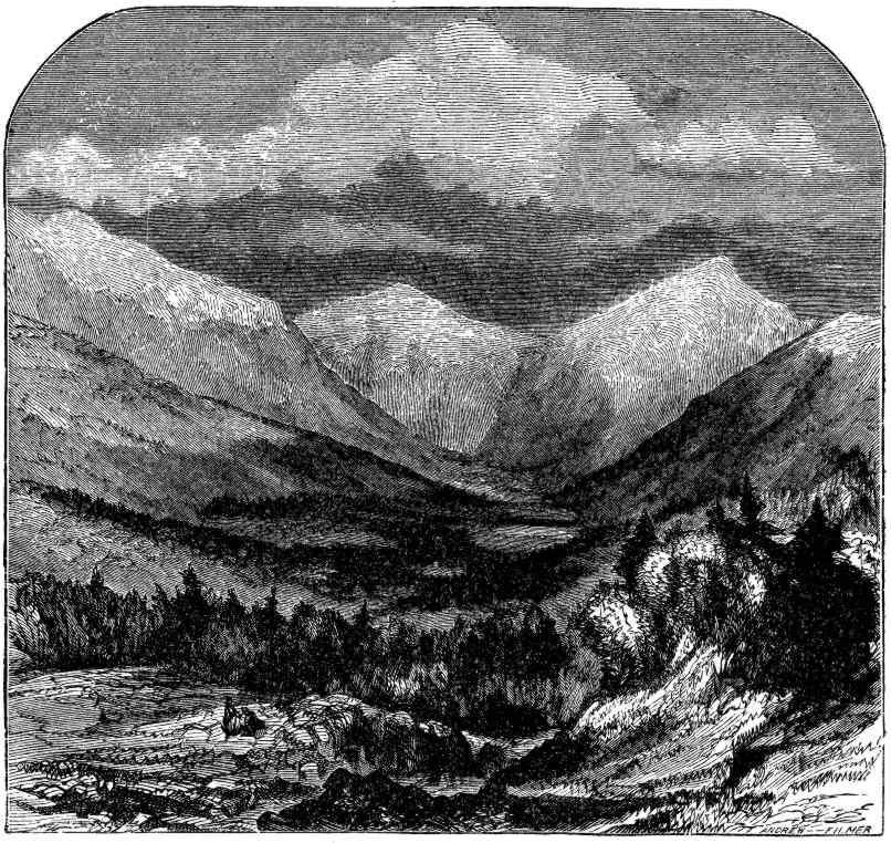 WHITE MOUNTAINS, FROM THE GLEN.