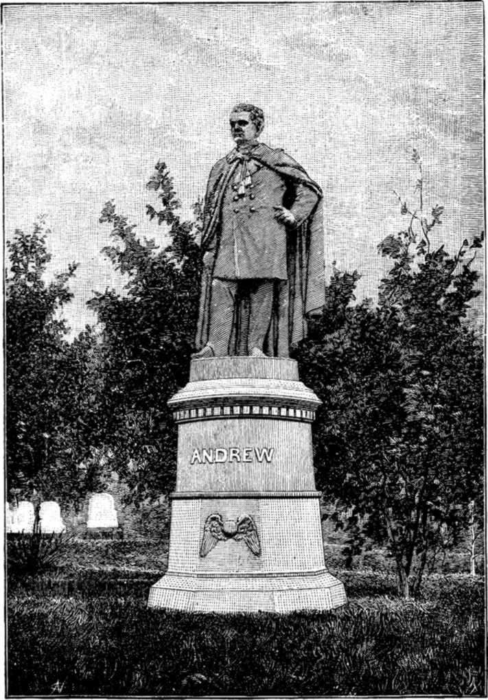 BURIAL-PLACE AND MONUMENT, HINGHAM, MASS.
