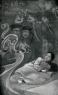 HORRIBLE DREAMS OF MONSTERS AND DEMONS.