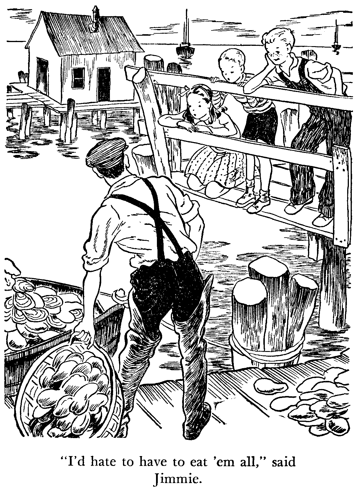 Illustration: Watching the dredges