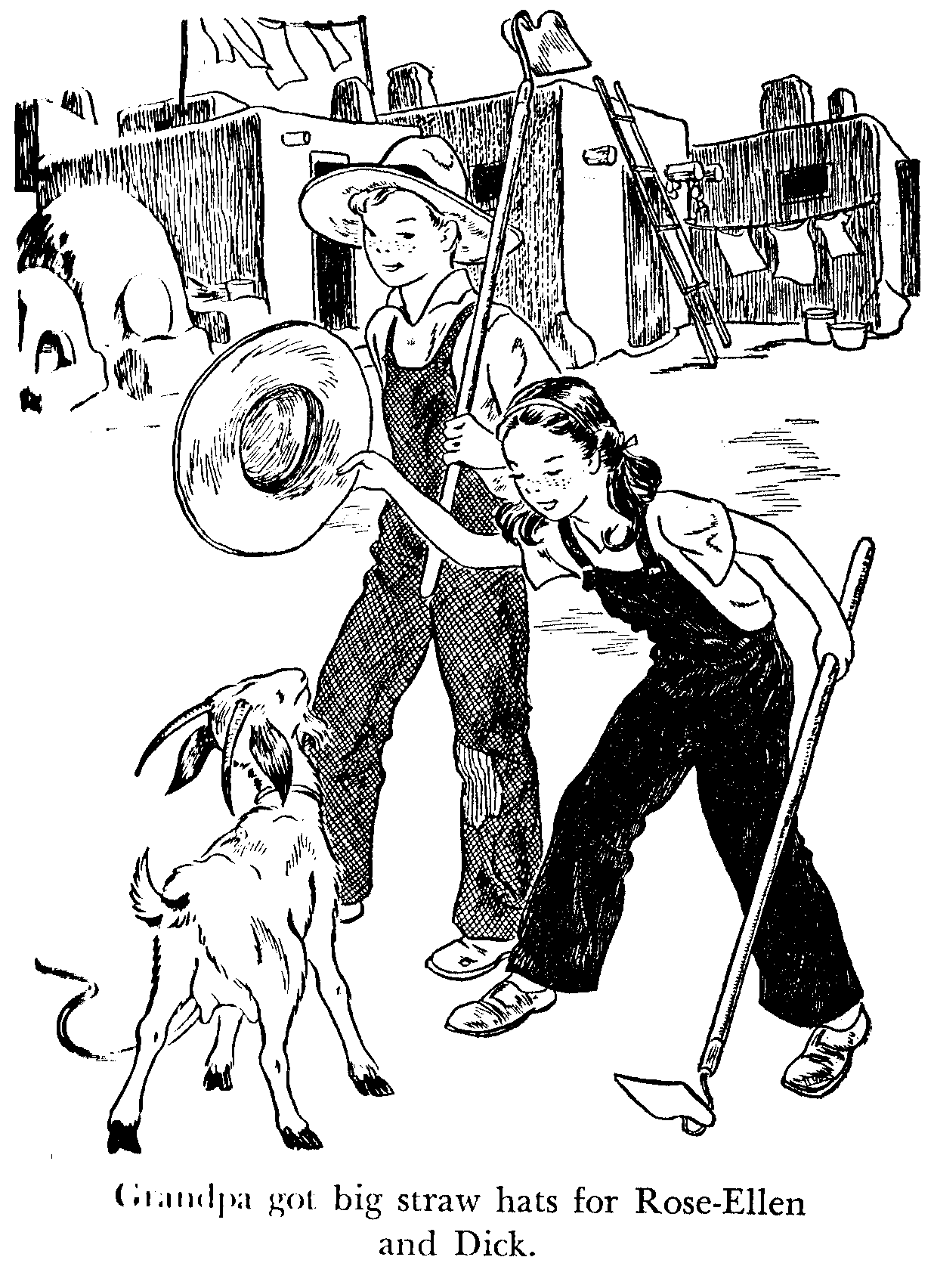 Illustration: Rose-Ellen and Dick