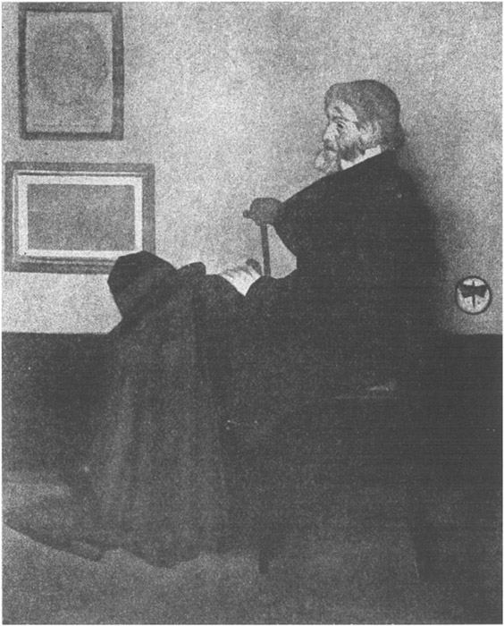 Thomas Carlyle From the World-Famed Masterpiece Of Portraiture by James McNeill Whistler
