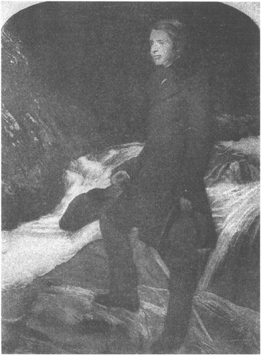 John Ruskin From the Semi-Romantic Portrait of Sir John E. Millais