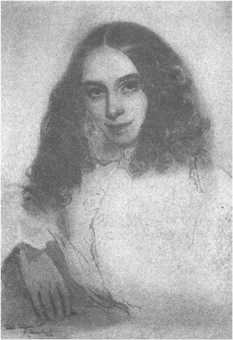Elizabeth Barrett Browning After the Portrait by Field Talfourd