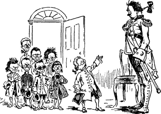 INTELLECTUAL TRIUMPH OF THE YOUTH OF BOSTON OVER GENERAL
GAGE.