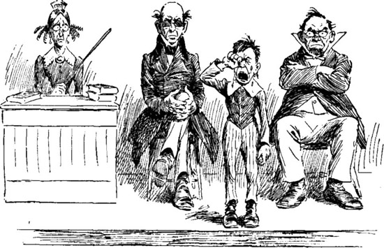 DANIEL WEBSTER COULD NOT STAND UP BEFORE A SCHOOL AND
UTTER A WORD.