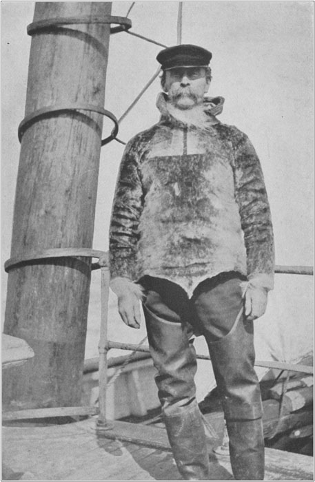 Commodore Peary on His Way Back from the Pole, 1909