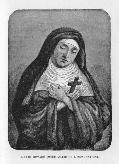 Marie Guyard (Mre Marie de l'Incarnation).