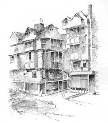 Butcher Row, 1798.