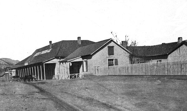 THE McSWEEN STORE AND BANK; PROMINENT IN THE LINCOLN
COUNTY WAR