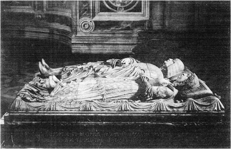 Tomb of Lodovico Sforza and Beatrice d'Este Contessa of Pavia.