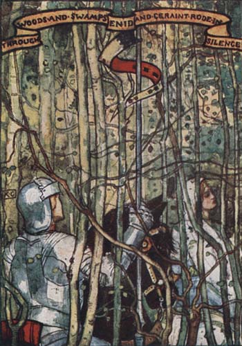 THROUGH WOODS AND SWAMPS ENID AND GERAINT RODE IN SILENCE
Page 19
