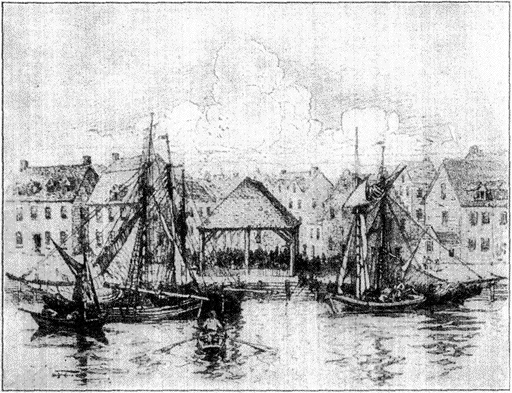 New York Slave-Market&mdash;About 1730