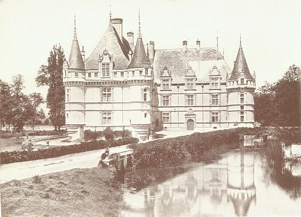 Ch&acirc;teau of Azay-le-Rideau, East Fa&ccedil;ade