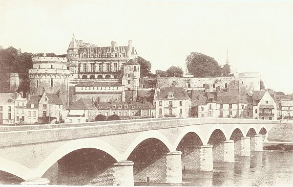 Ch&acirc;teau of Amboise, from Opposite Bank of the Loire