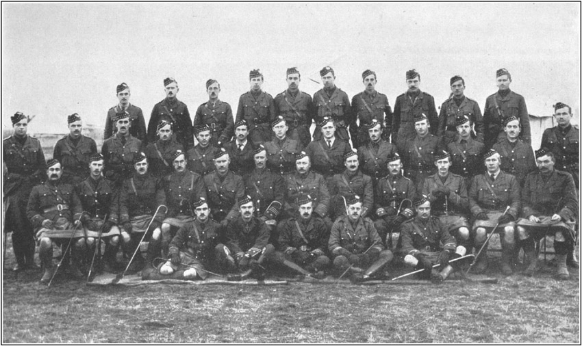 Officers of the 48th Highlanders