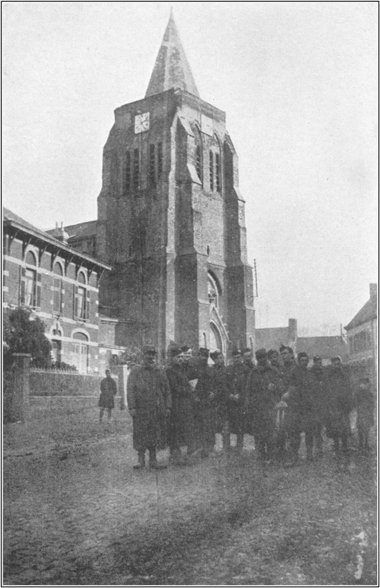Church Steeple Where V.C. was Won