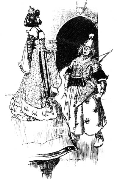 "On the table stood the dazzling figure of a real
full-sized princess."—Page 359.