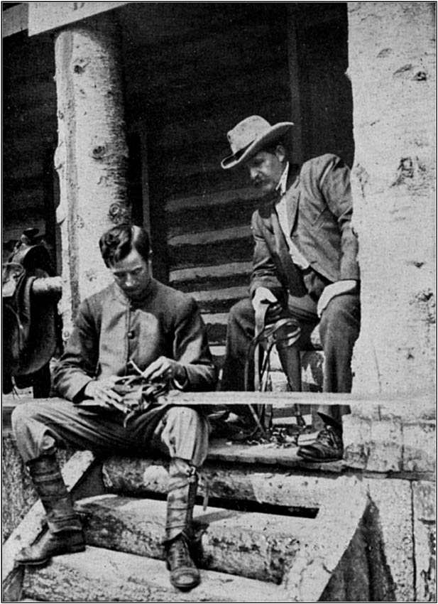 THE AUTHOR AND A FOREST RANGER