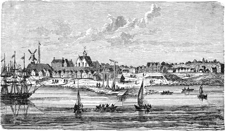 Nieuw-Amsterdam of New-York vr derdehalve eeuw.